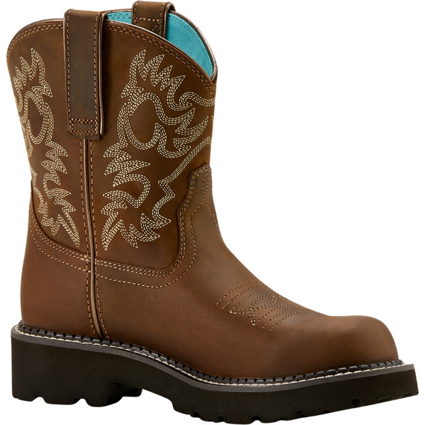 2026 Ariat Femmes Fatbaby Botte De Style Western 10061281 - Sassy Brown